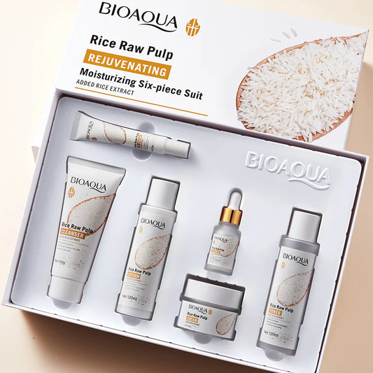 379713- KIT FACIAL DE ARROZ BIOAQUA caja