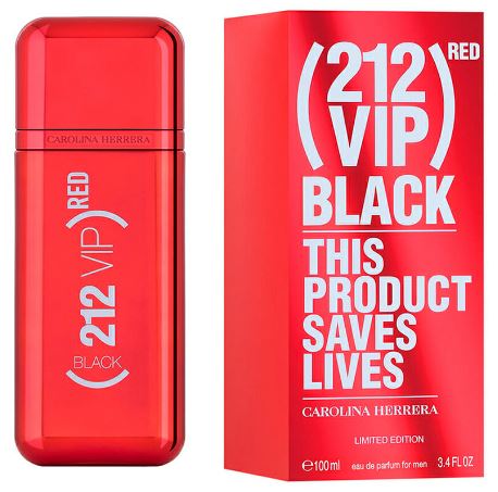 PERFUME 212 VIP BLACK RED