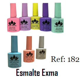 12 ESMALTES SEMI PERMANENTES SURTIDOS