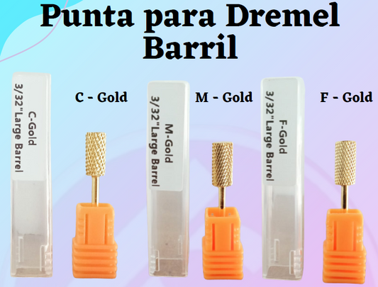 PUNTAS BARRIL PROFESIONALES PARA DREMEL