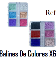 CAJA CAVIAR COLORES X 6