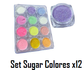 MICRO GLITTER SUGAR X 12