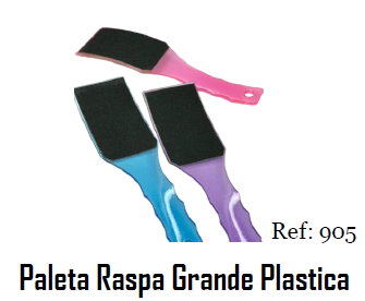 RASPA CALLO PLASTICO