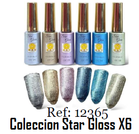 COLECCION STAR GLOSS X 6