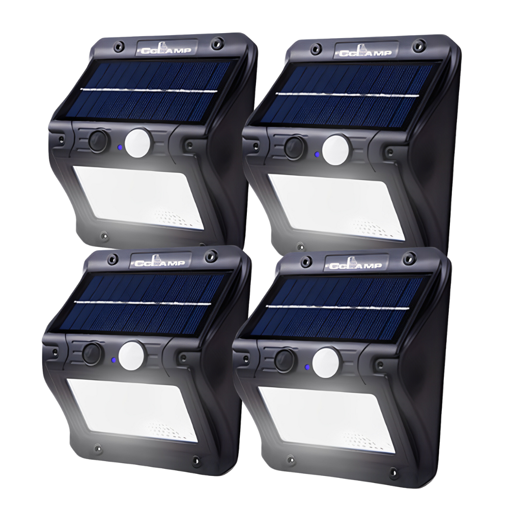 Lampara Solar Exteriores Sensor CL108 X4